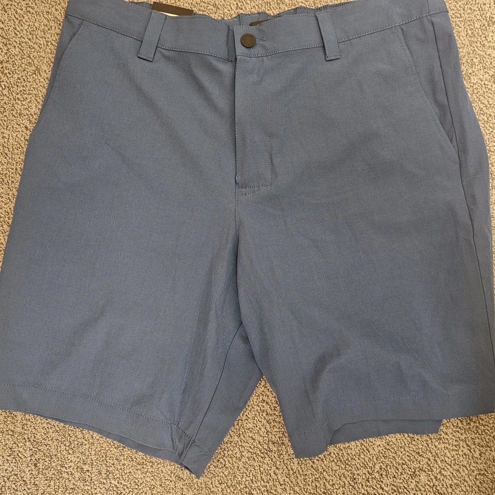 Banana Republic Short Mens‎ 38 Blue Elastic Waistband Flat Front - Picture 3 of 10